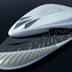 Illustration for article titled Haute Couture Spaceship Travels From City to City in Segments